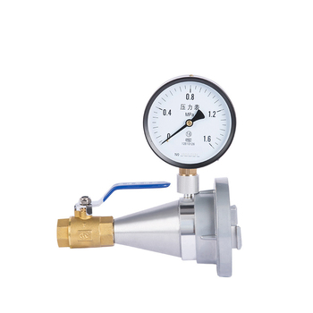 国产优品 带压力表测压消防水枪 65mm/1.6MPa