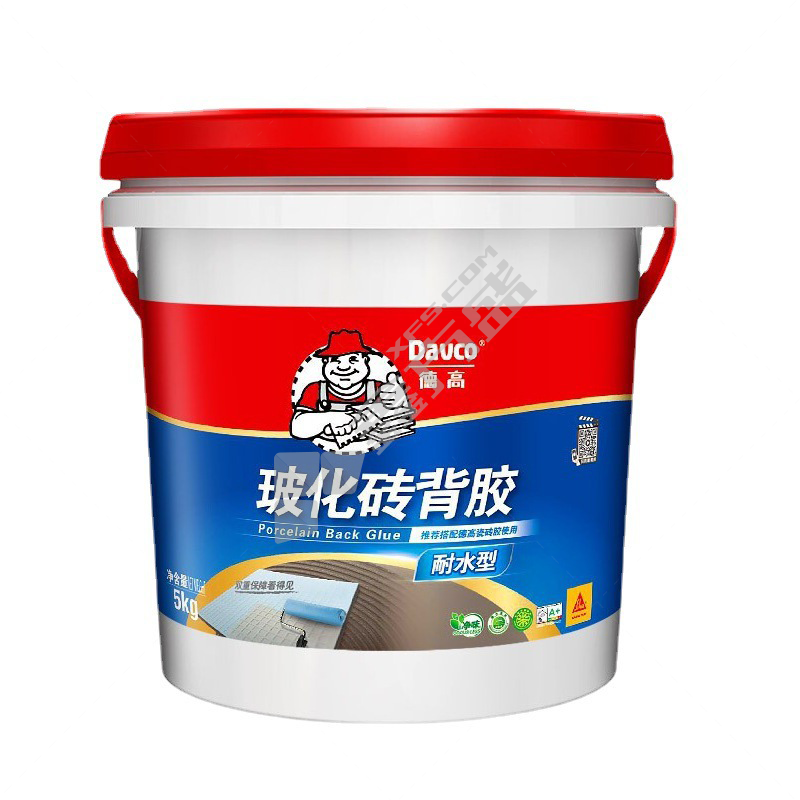 德高 德高瓷砖背胶(耐水型) 5KG/桶