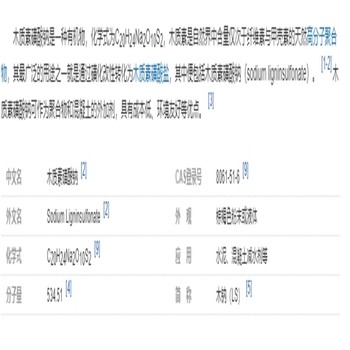 世纪鲁化 木质素磺酸钠 25kg/袋