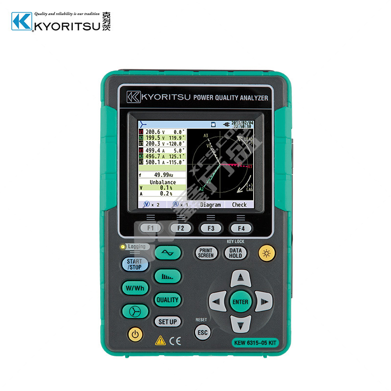 克列茨 电能质量分析仪主机 KEW 6315 KIT