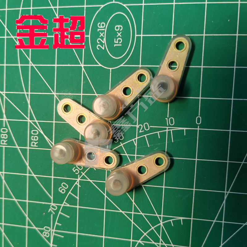 金超 气密单耳自锁螺母 M3双耳