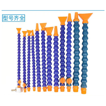 HY 机床塑料冷却水管 万向竹节管车床CNC加工中心喷水嘴弯曲管蛇形管 粗圆嘴1/2*400-4分