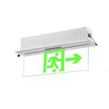 拿斯特 N-BLJC-2LROE I 1WZFD 右向集中控制型消防应急吸顶透明灯 1W/DC36V/单向
