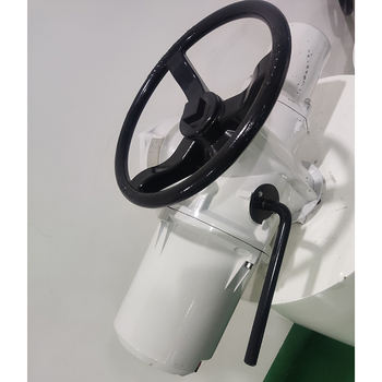 电动执行机构. EQM95 输入信号：模拟量信号4-20mA输出信号：阀位反馈信号：4-20mA.DC负载阻抗≤750Ω输出轴力矩：950Nm死区：0.1～9.9%可调默认设置为≤0.5%中途限位开限位设置范围为4.