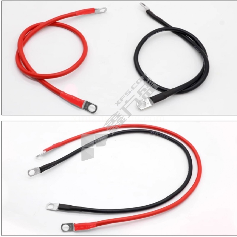 国产优品 特软硅胶线黑色 2AWG/50mm²  30cm长/500/750v
