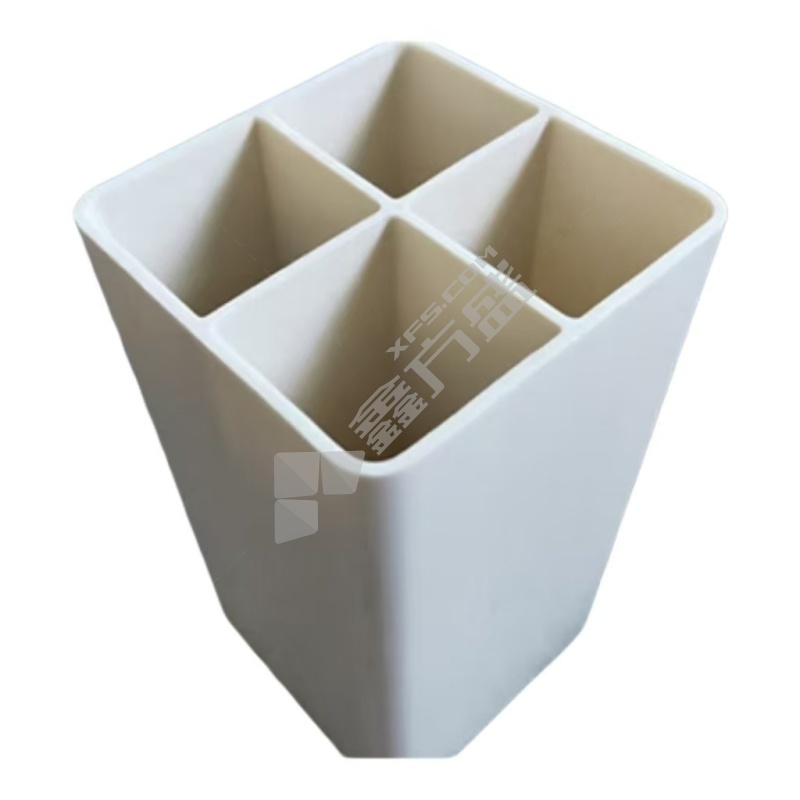 腾达汇泰 四孔格栅管 107mm×107mm×6m 壁厚2.0mm 含接头，材质PVC 白