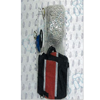 救援缓降器. ERK1001-100 逃生绳长度:100m,等级：ClassA，破断强度：22.6kN，下降速度：1m/s，最大载荷：175kg，包含防水包一个、救援逃生器本体一个..