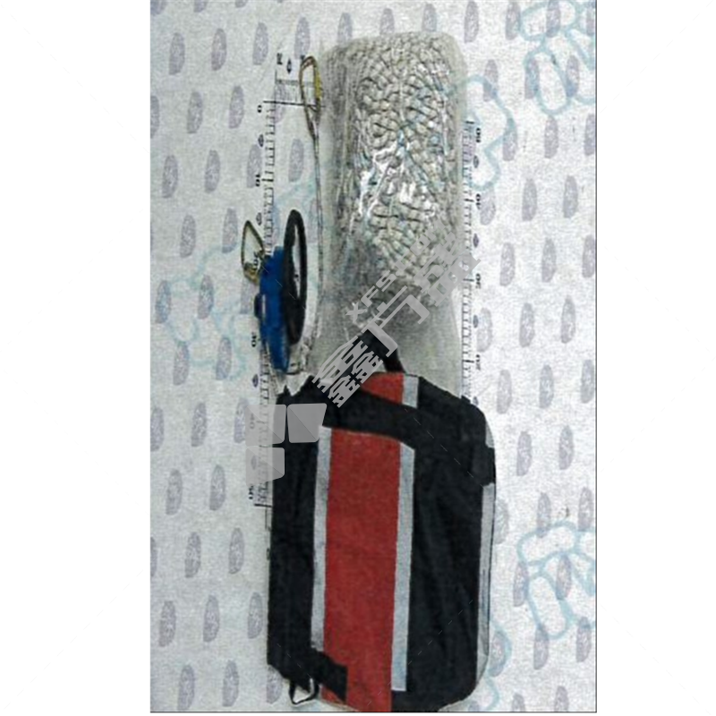 救援缓降器. ERK1001-80 逃生绳长度:80m,等级：ClassA，破断强度：22.6kN，下降速度：1m/s，最大载荷：175kg，包含防水包一个、救援逃生器本体一个..