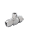 Kinpersen 三通接头\卡套三通 SST-FK12FK12FK6（两端3/4”OD,中间3/8''OD\材质SS316）