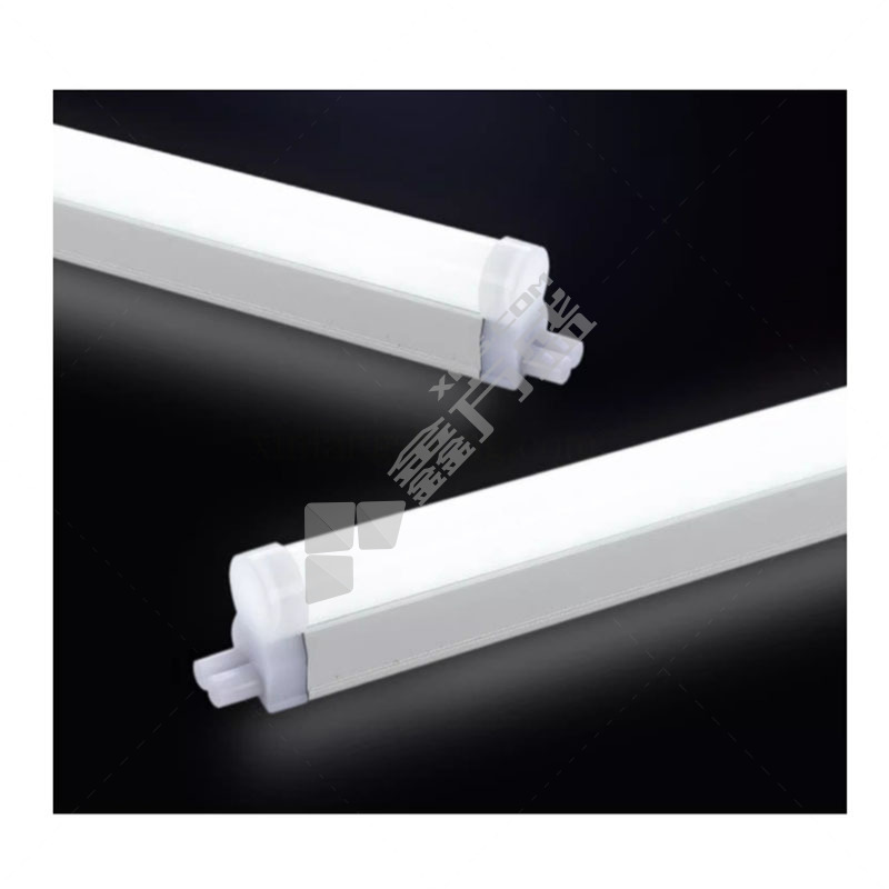 T5LED一体化无影支架灯管 全塑 二孔公母头/8w/白/0.6m/220v