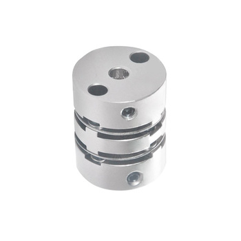 怡合达 高扭矩铝合金双膜片联轴器 螺钉固定型 DBA13-D40-d12-e18