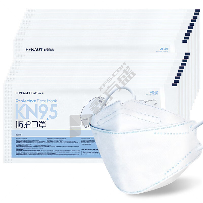 海氏海诺口罩 KN95 20只独立装(柳叶型）