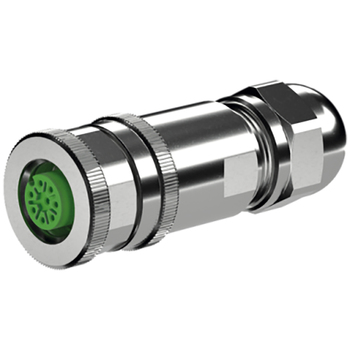 MURR 圆形连接器母头 M12 8芯 A-Coded 电缆直径6-8mm 7000-17361-0000000