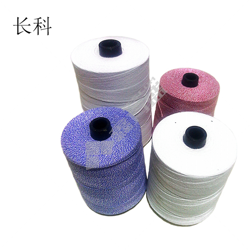 长科 涤纶缝包线 3X3 2kg/个/蓝白/3X3（9股） 红白