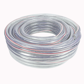 晟通达 钢丝软管PVC塑料钢丝进水管 2.5寸内径64mm厚约3.8mm（50米/75公斤）