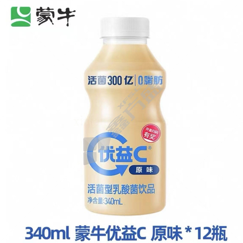 蒙牛 活菌乳酸菌饮料 340ml*12/原味