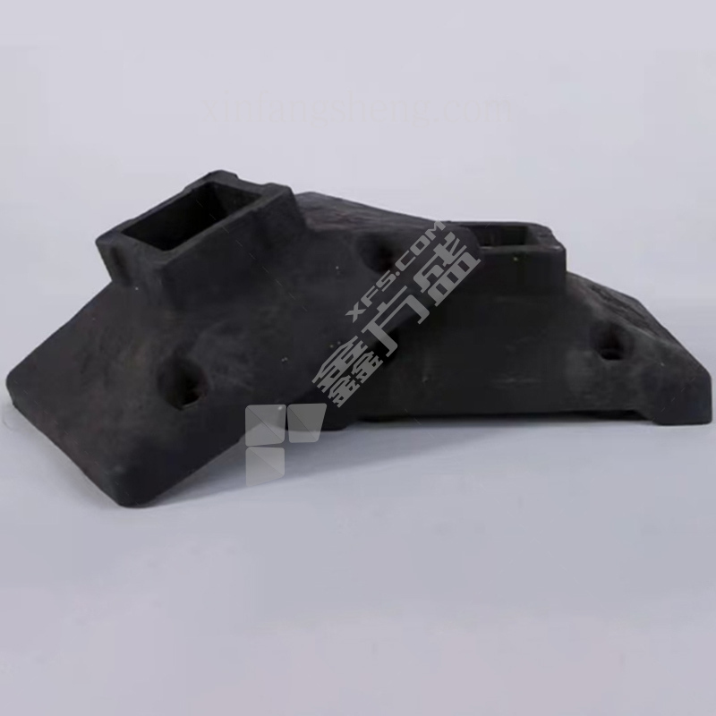 护栏橡胶座 330*250*130mm/黑色