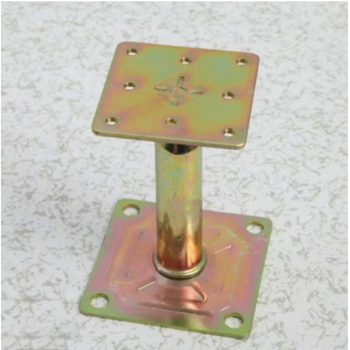 七色板业 SEVEN 静电不锈钢地板支架 高10cm，孔距4.5cm，9孔/100kg