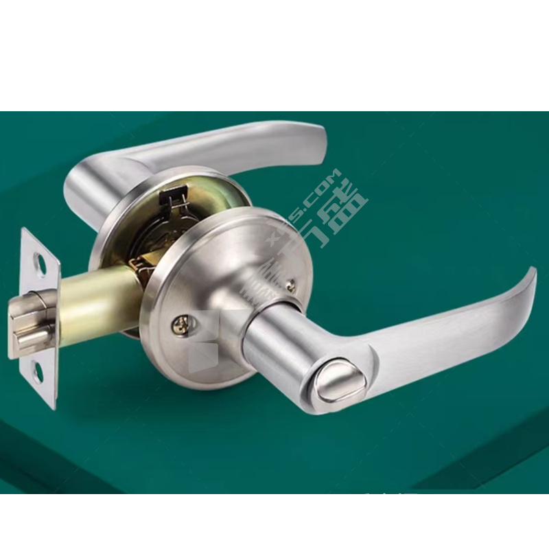 银色执手款 老式房门锁 不锈钢