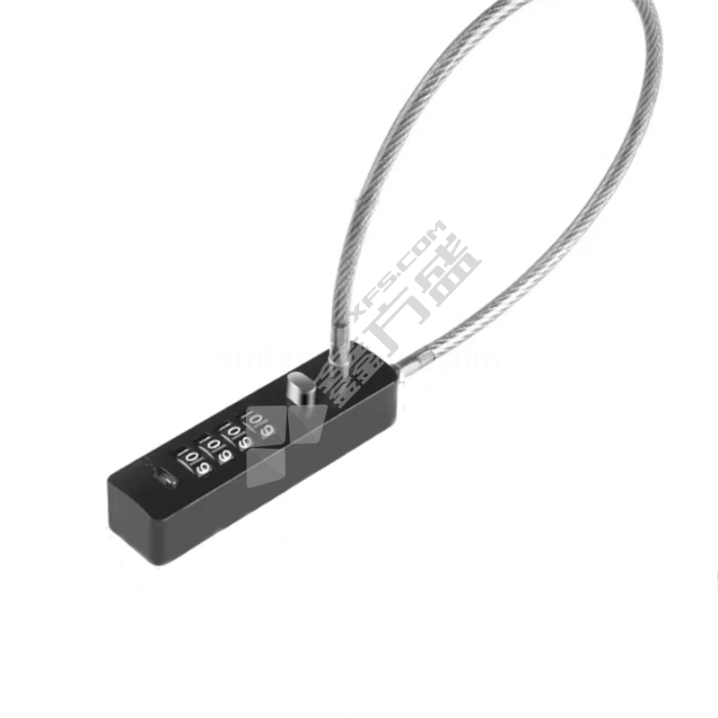 防盗钢丝挂锁 30cm长