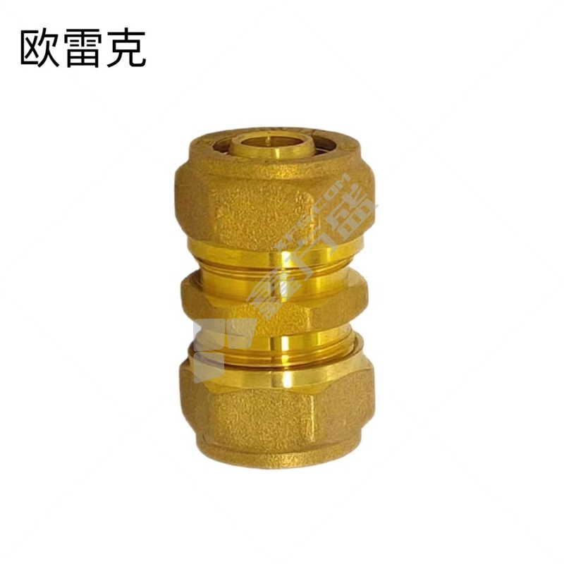 欧雷克 铝塑管直接 等径 4分纯铜