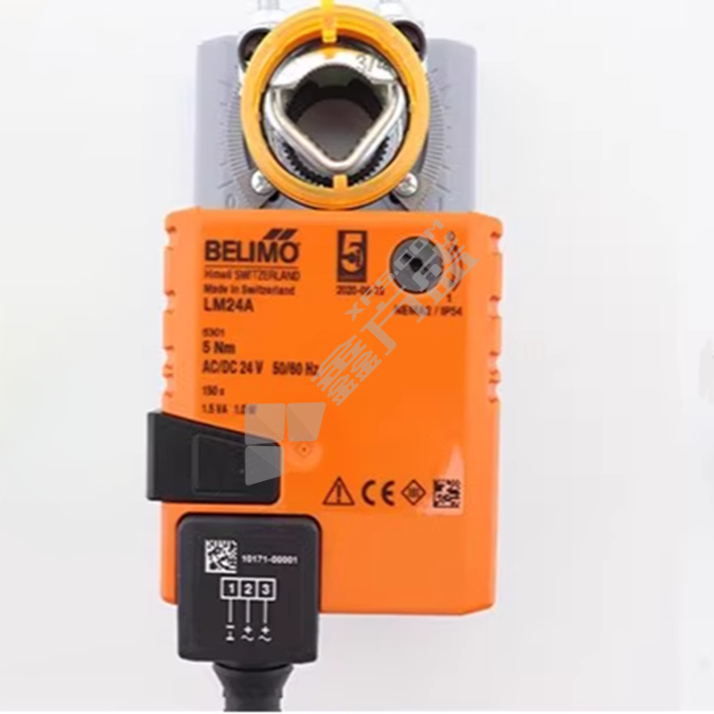 BELIMO 电动风阀风门执行器 LM24A-SR【24V调节量5NM】150秒