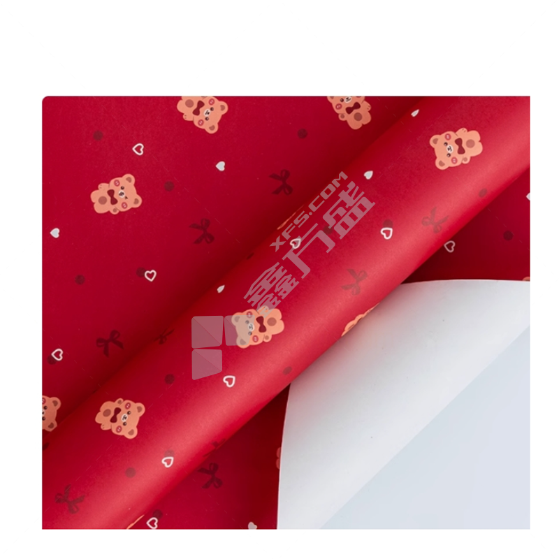 礼盒包装纸 50*70cm/红色/70g
