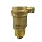 A184 纯铜新型排气阀. DN20 纯铜镀锌 个 黄色.