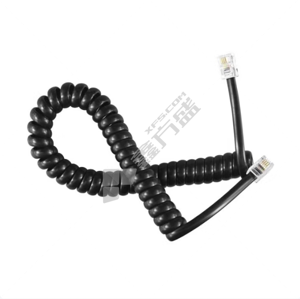 K047 电话线. LCLN3HSB2 4芯 2m 根 黑色.