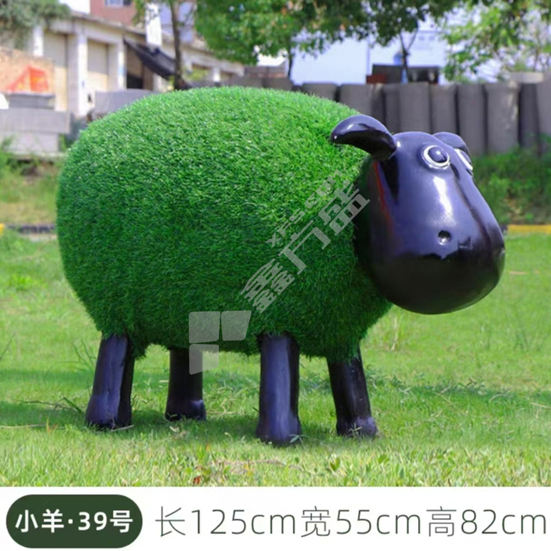 小羊雕塑 125cm*55cm*82cm