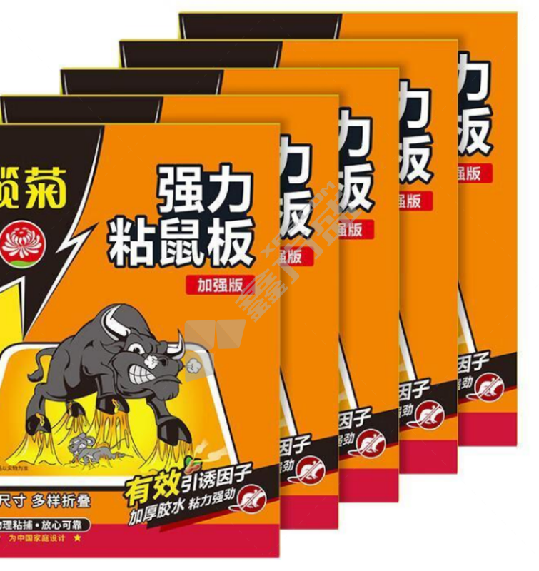 粘鼠板. 强力型 5片.