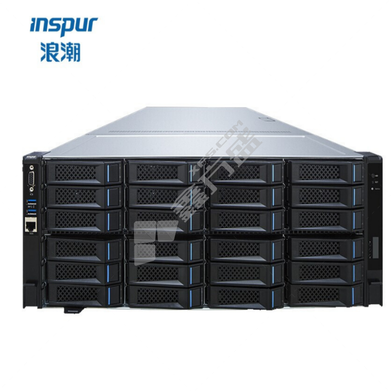 浪潮 服务器 CS5280F3 2U机架式 CPU飞腾S5000C(2.1GHz)2颗 内存64GB 硬盘2T 阵列卡PM8204-2GB高性能阵列卡
