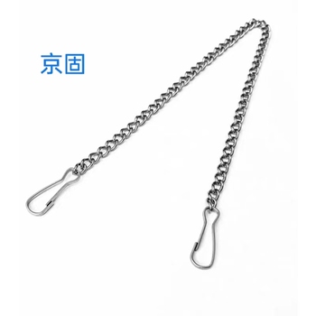 京固 不锈钢吊牌链带朱胆扣 1套 500MM