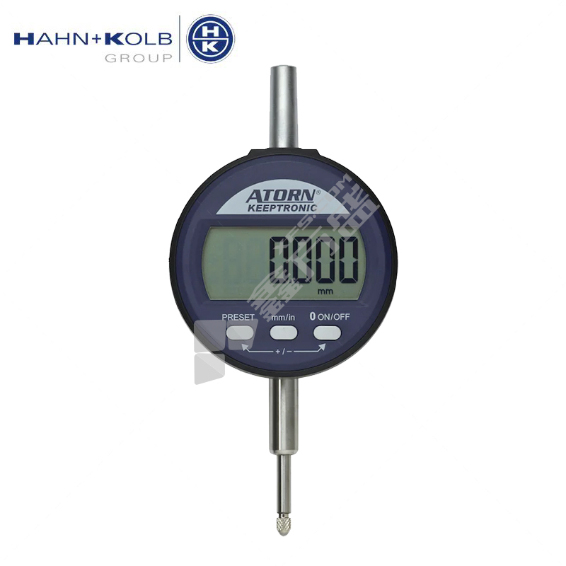 哈恩库博 千分表 33167110 量程12.5毫米，分度值0.01毫米，具有multiCOM数据输出功能
