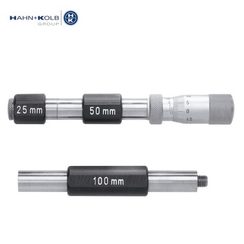 哈恩库博 2件式内径千分尺 31678115 量程0–150毫米，连接螺纹M7x1
