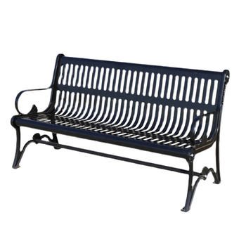 铸铁脚公园椅 1800*620*800mm/黑色/镀锌