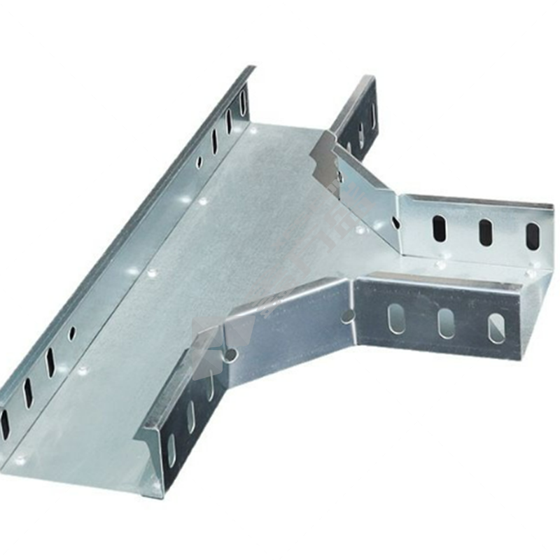 京固 镀锌电力防水桥架水平变径三通锌层65um 400*200变200*150mm/1.5*1.2mm