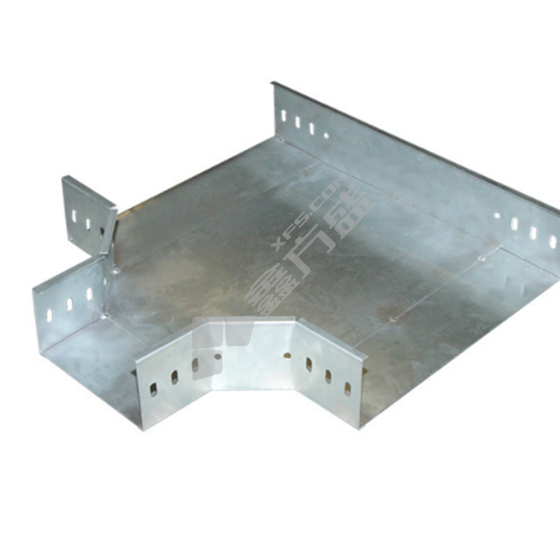 京固 镀锌电力桥架水平变径三通锌层65um 400*150变200*150mm/1.5*1.2mm