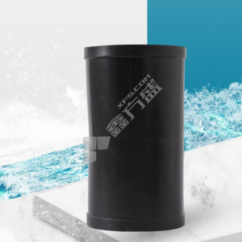 万林 PE穿线管接头 50mm/黑色