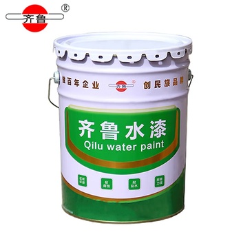 齐鲁 水性丙烯酸酯面漆 20kg/天蓝