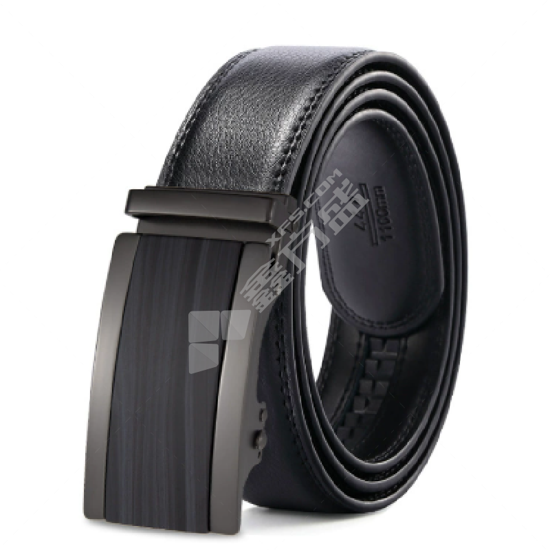 七匹狼 腰带 150cm/黑色