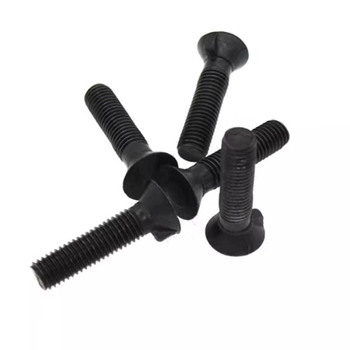 盾石化学 Q235B 加黑 圆头带榫螺栓 M12/80mm