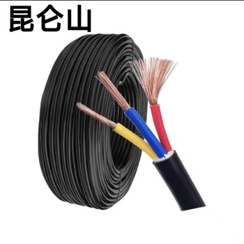 昆仑山 护套线 1.5平方MM*3芯100米/盘，国标包检测
