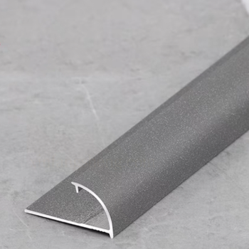 外墙 砂纹深灰铝合金收口护角 2.5m