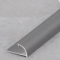 外墙 砂纹深灰铝合金收口护角 2.5m