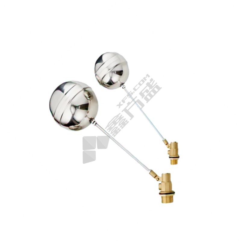 捷耐特 二级中等品黄铜丝扣浮球阀 DN20/1.6Mpa