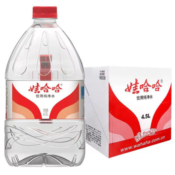 娃哈哈 矿泉水 4.5L/1桶