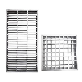 盾石安全 热镀锌 二级中等品热镀中心距锌钢格栅 950mm/30*50*50*3mm/520mm
