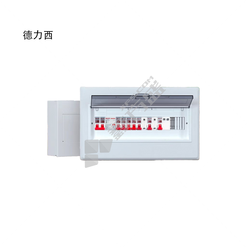 德力西 明装全塑配电箱 3-5回路