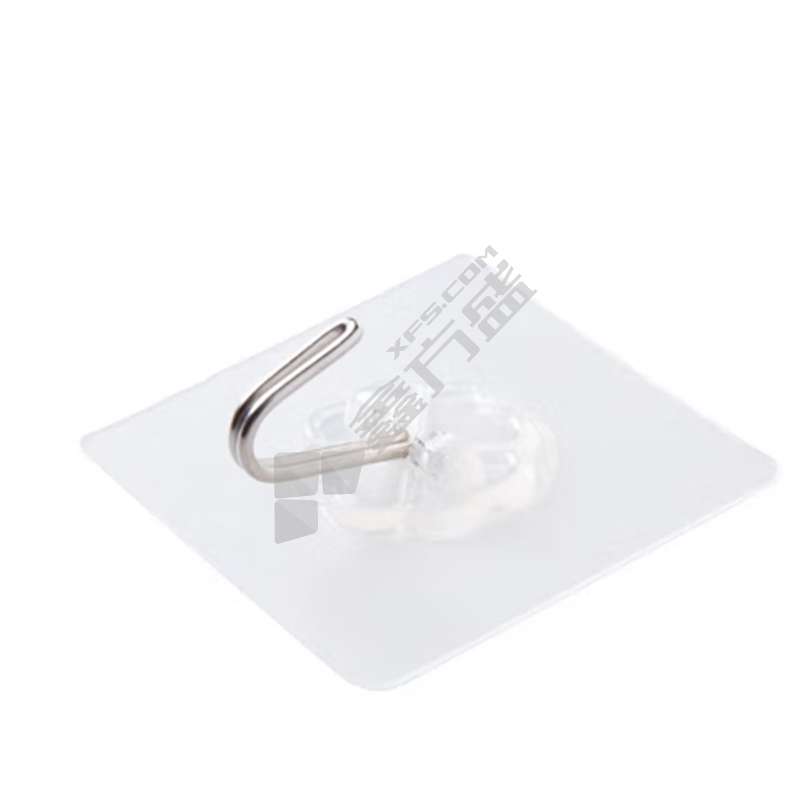 盾石 粘钩 6cm*6cm/透明/10个